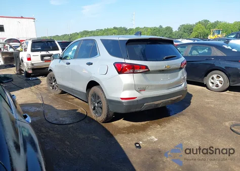 2022 Chevrolet Equinox Awd Lt из США, поврежденный, VIN 3GNAXUEV3NS189049